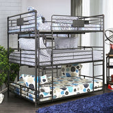 Olga Full/Full/Full Bunk Bed Model Cm-Bk912F-Bed By Furniture Of America